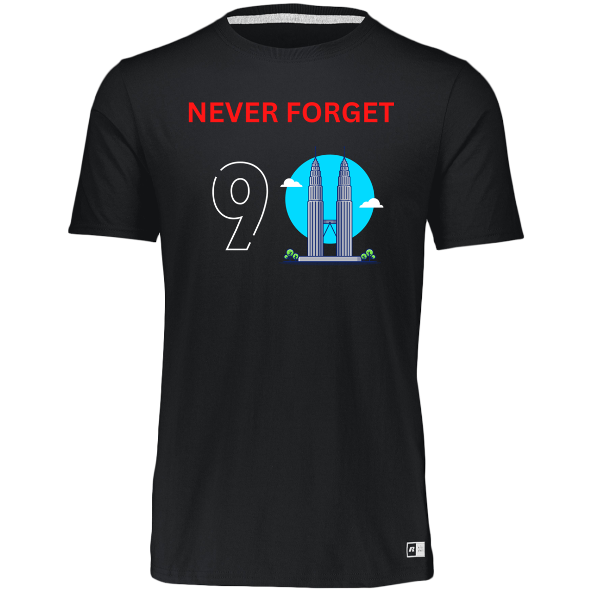 Unisex Dri-Power Tee--Never Forget