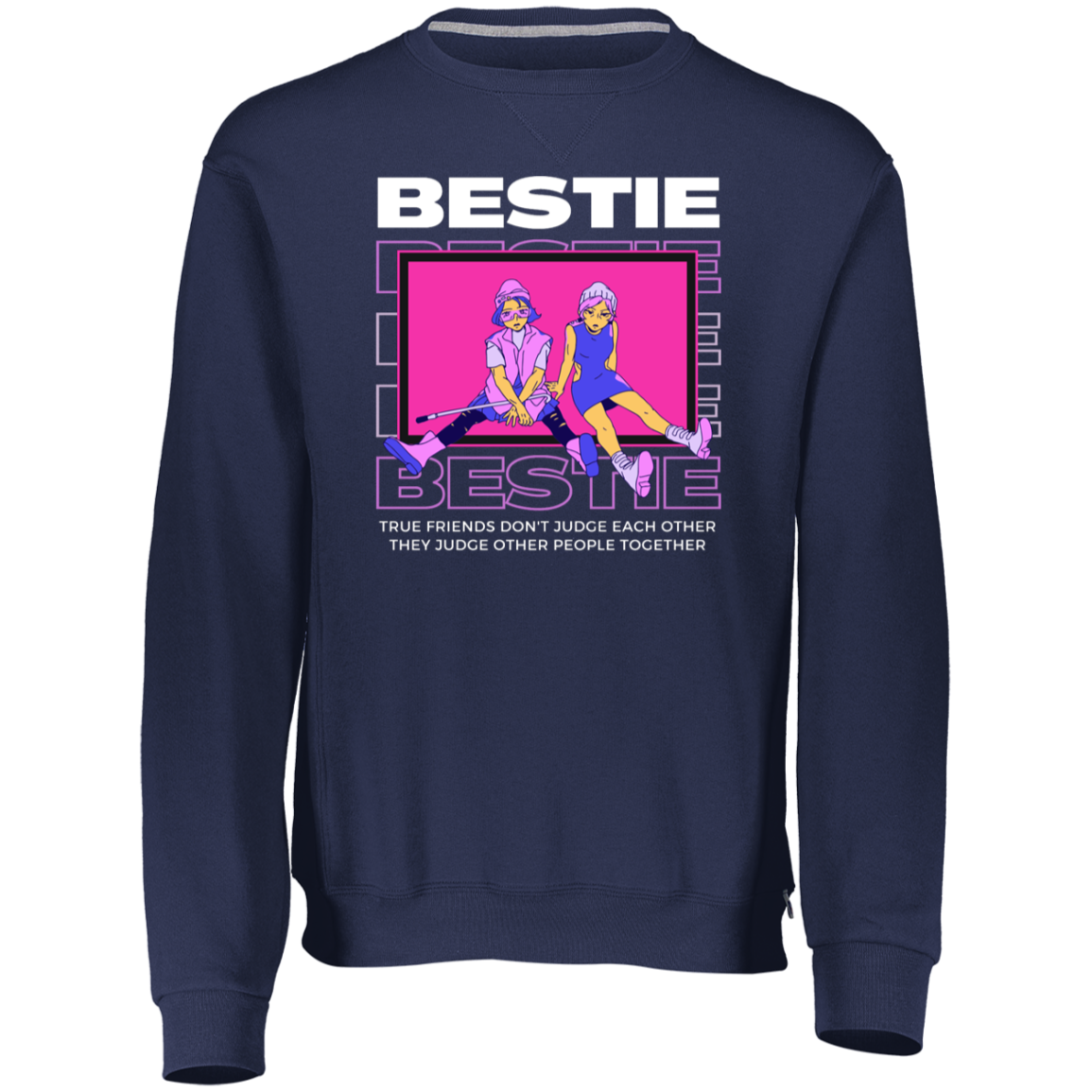 Womens Fleece Crewneck Sweatshirt