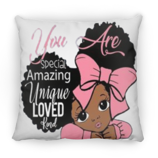 You Are Special Amazing Large Square Pillow