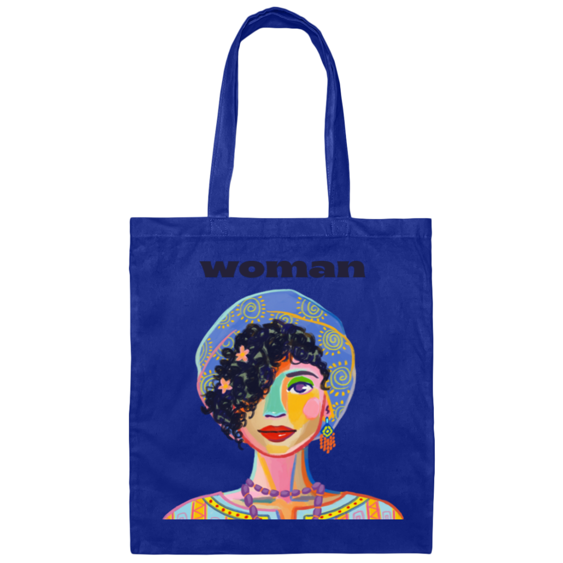 Woman Canvas Tote Bag