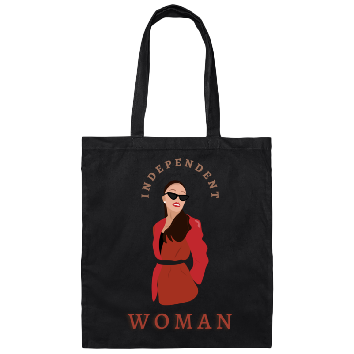 Independent Woman Canvas Tote Bag