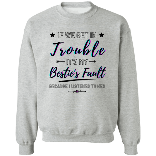 Womens Crewneck Pullover Sweatshirt