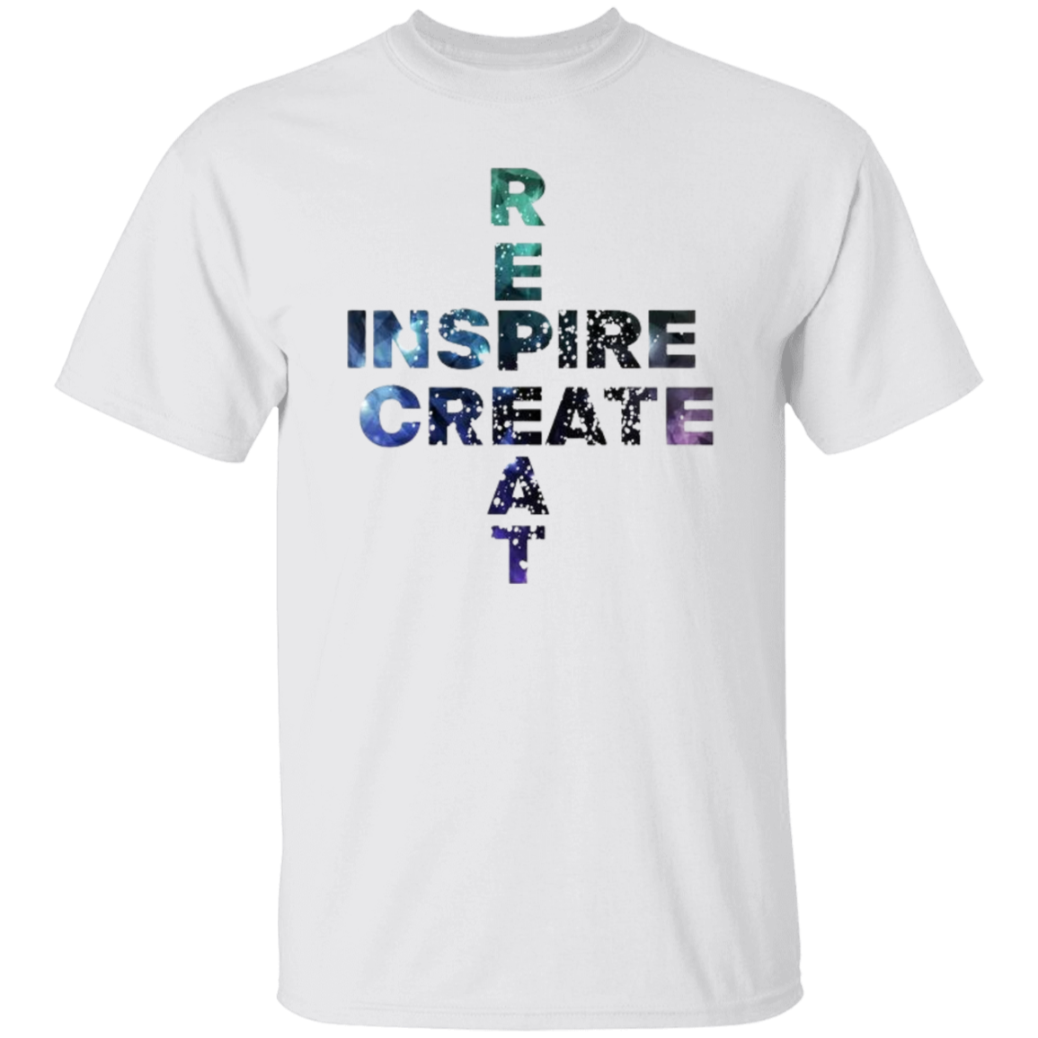 Inspire Create Repeat 5.3 oz. T-Shirt