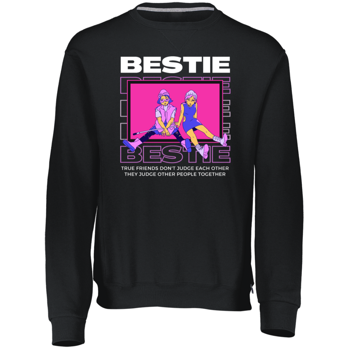 Womens Fleece Crewneck Sweatshirt