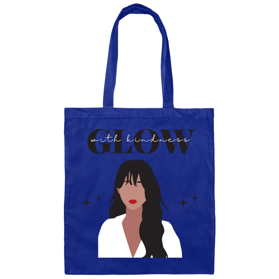 Glow With Kindness Canvas Tote Bag