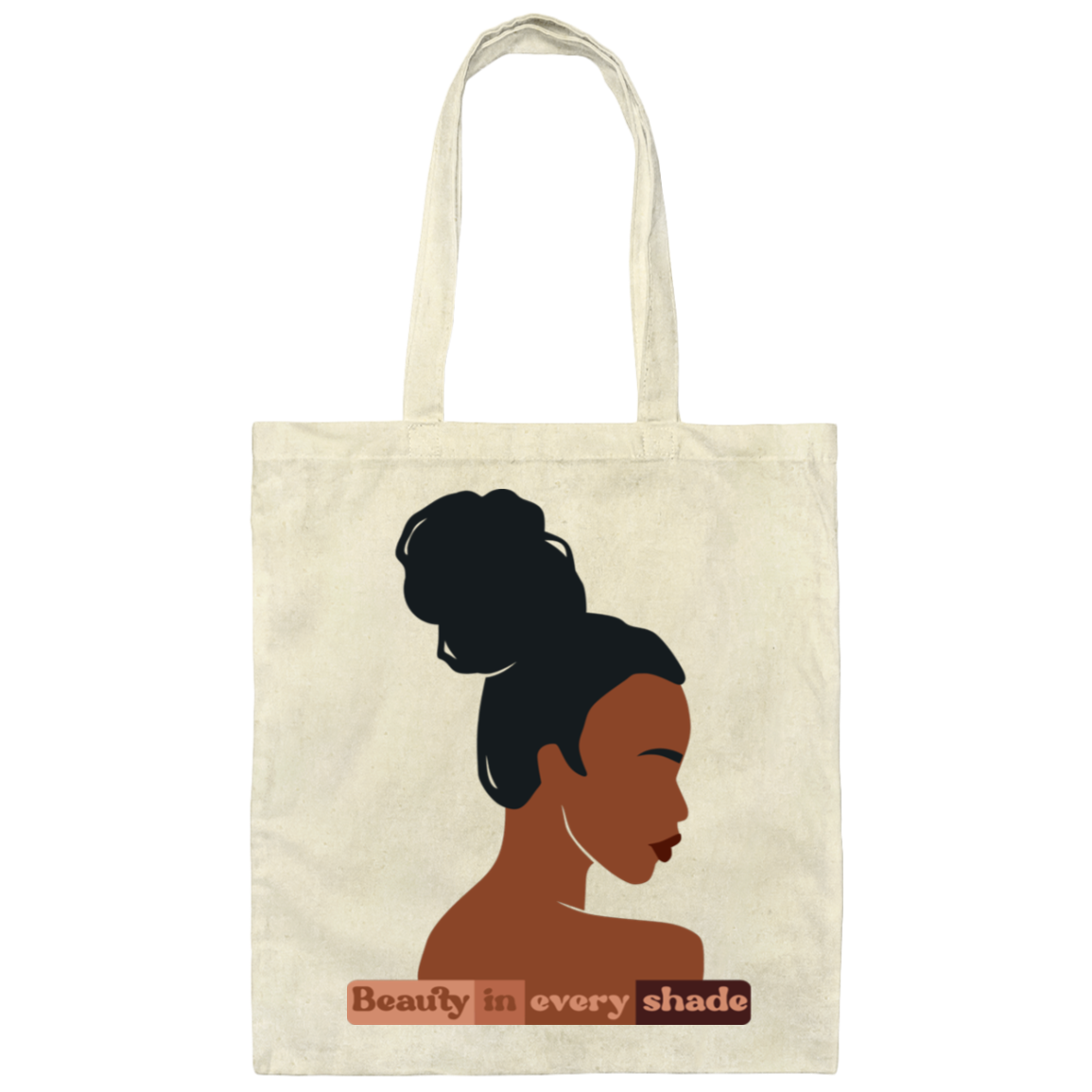 Beauty in Every Shade Canvas Tote Bag