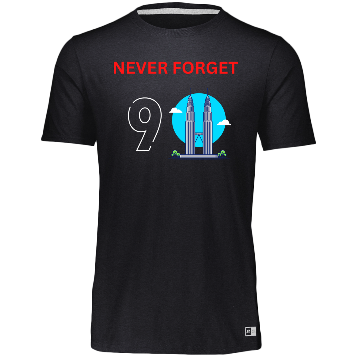 Unisex Dri-Power Tee--Never Forget