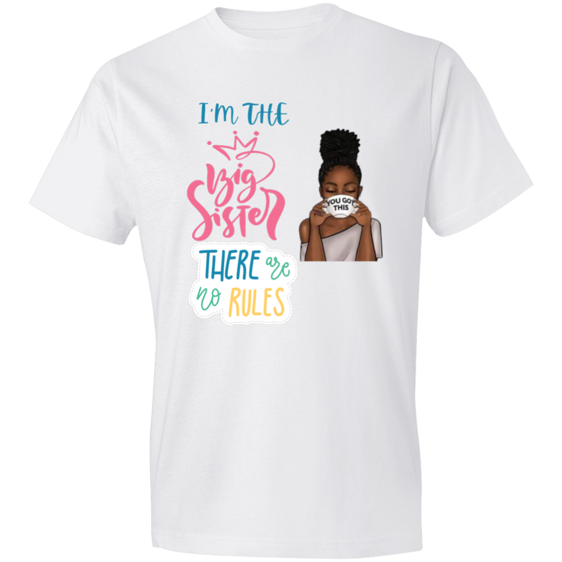 I'm The Big Sister Lightweight T-Shirt 4.5 oz