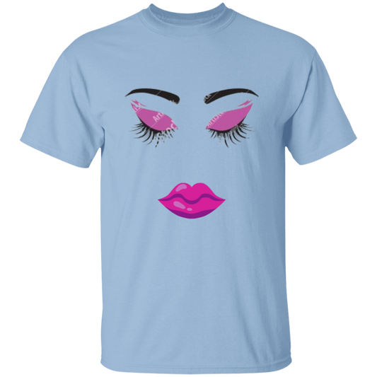Purple Lips 5.3 oz. T-Shirt