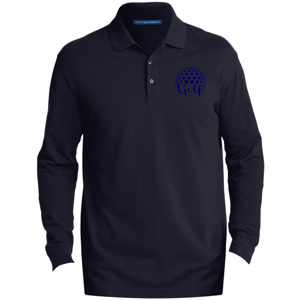 Golf Men's EZ Cotton™ Long Sleeve Polo