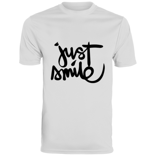 Just Smile Unisex Moisture-Wicking Tee