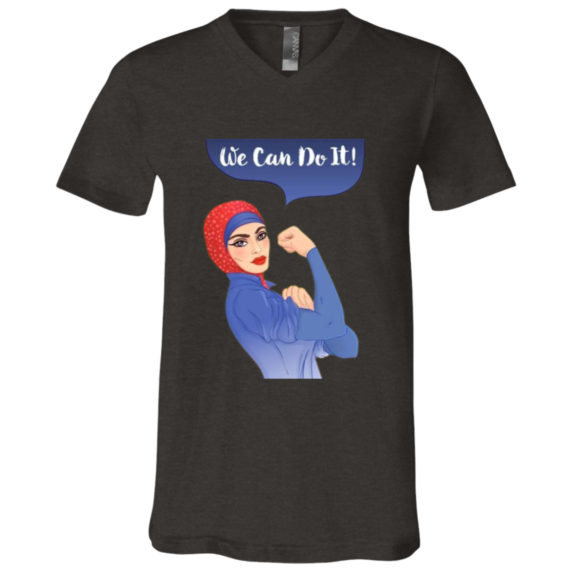 We Can Do It Unisex Jersey SS V-Neck T-Shirt
