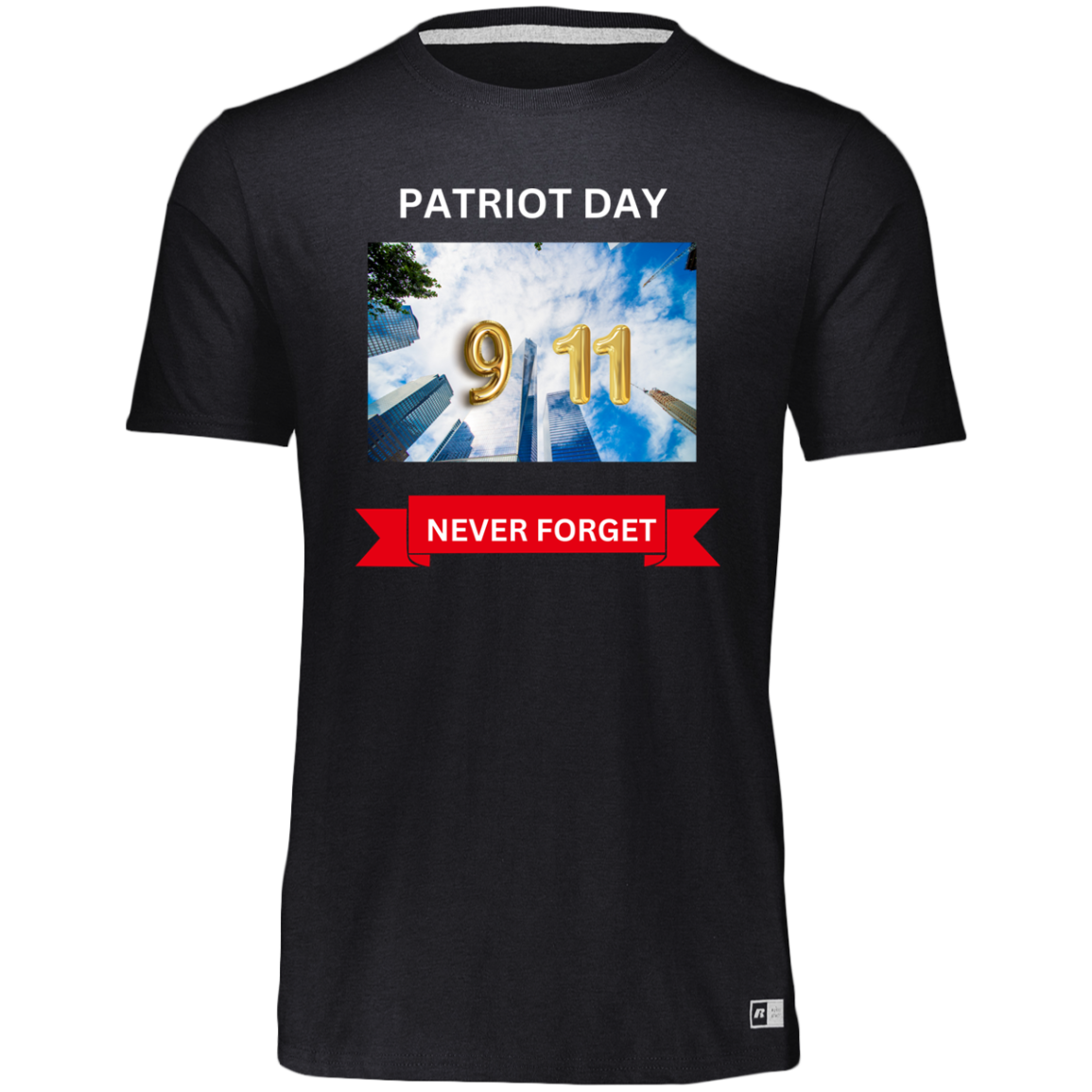 Unisex Dri-Power Tee--Patriot Day-Never Forget