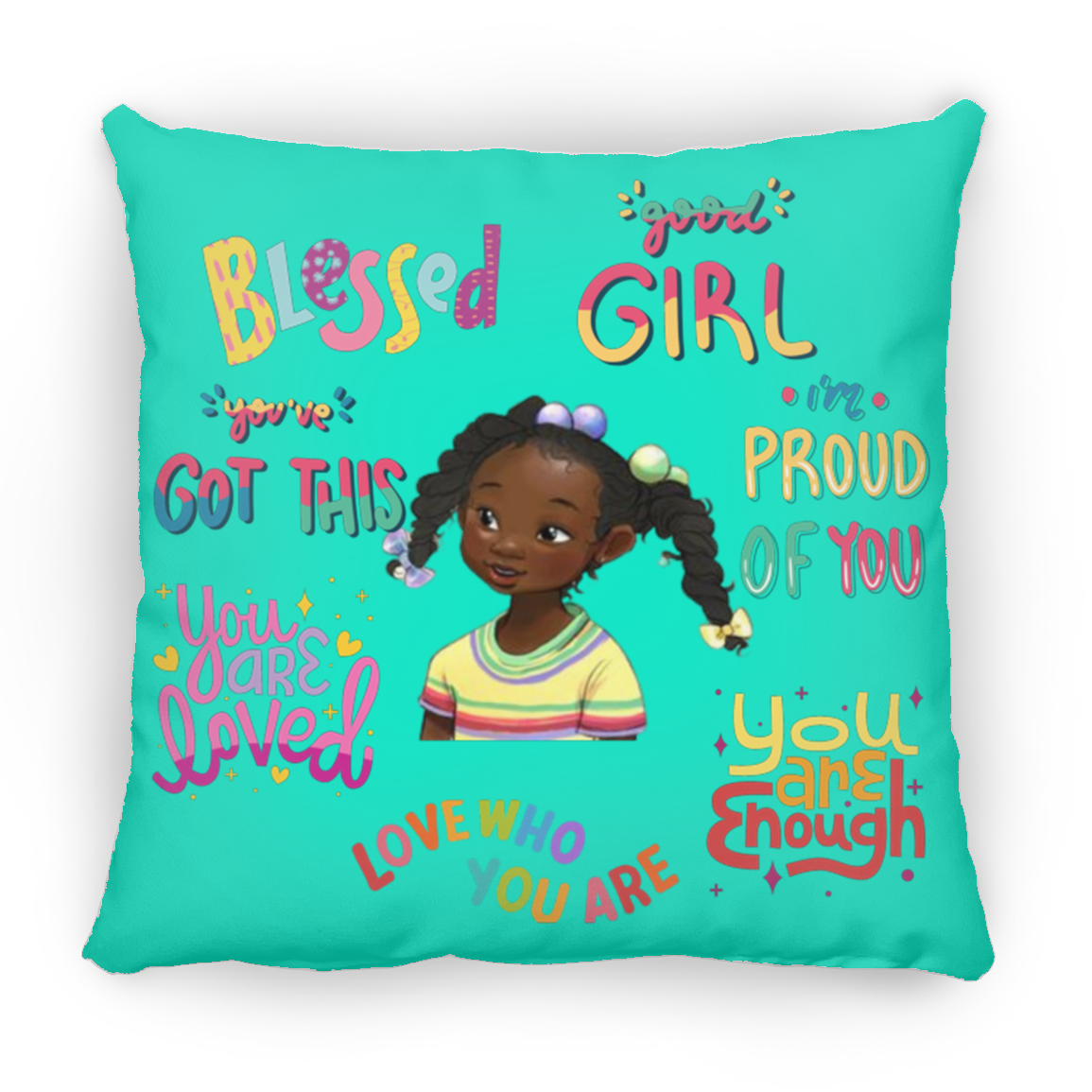 Blessed. Large Square Pillow