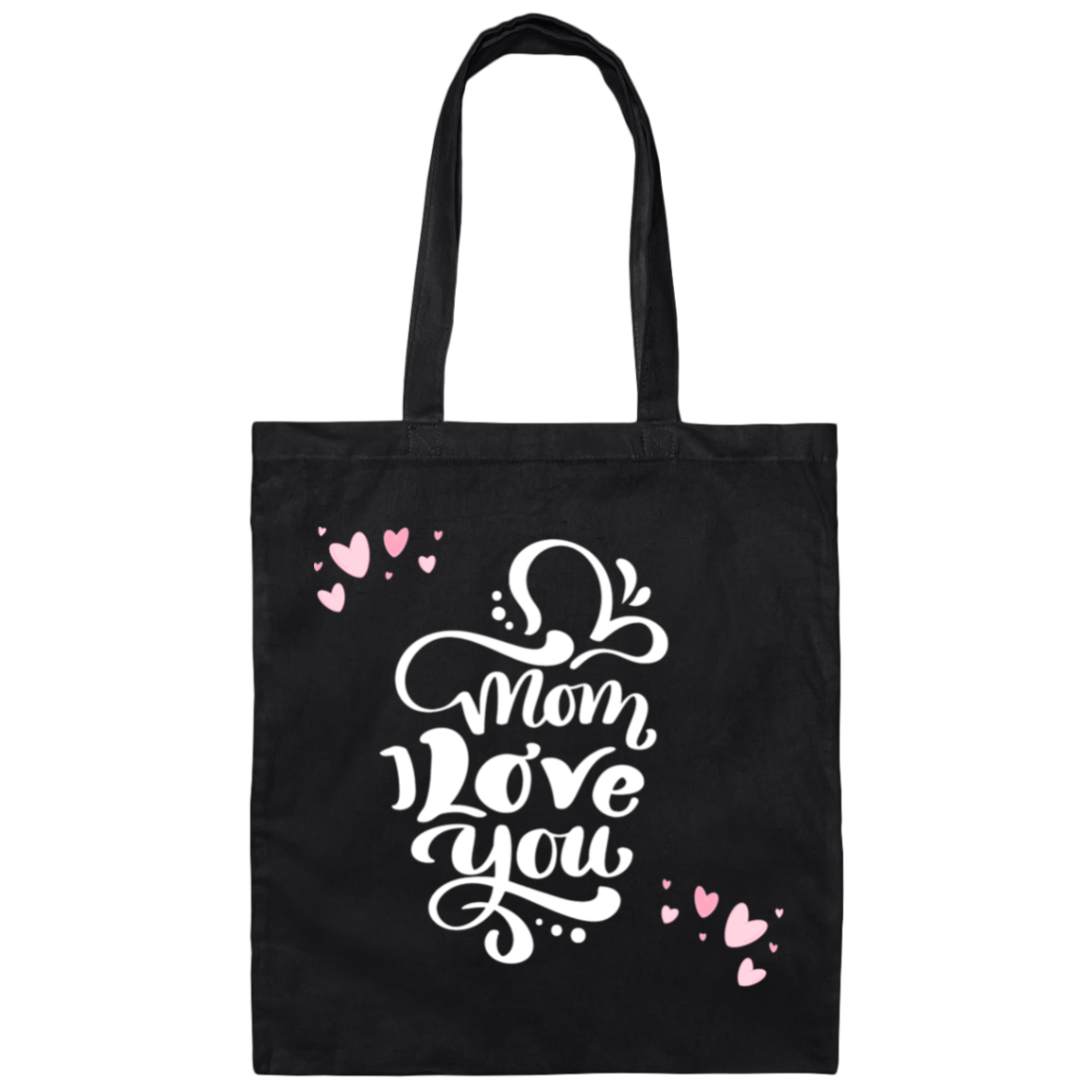 Mom, I Love You Canvas Tote Bag