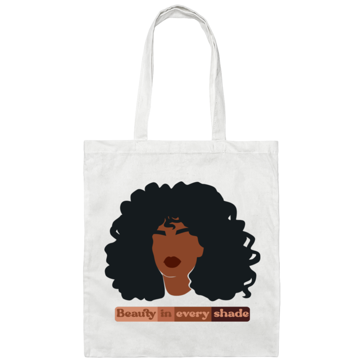 Beauty in Every Shade Canvas Tote Bag