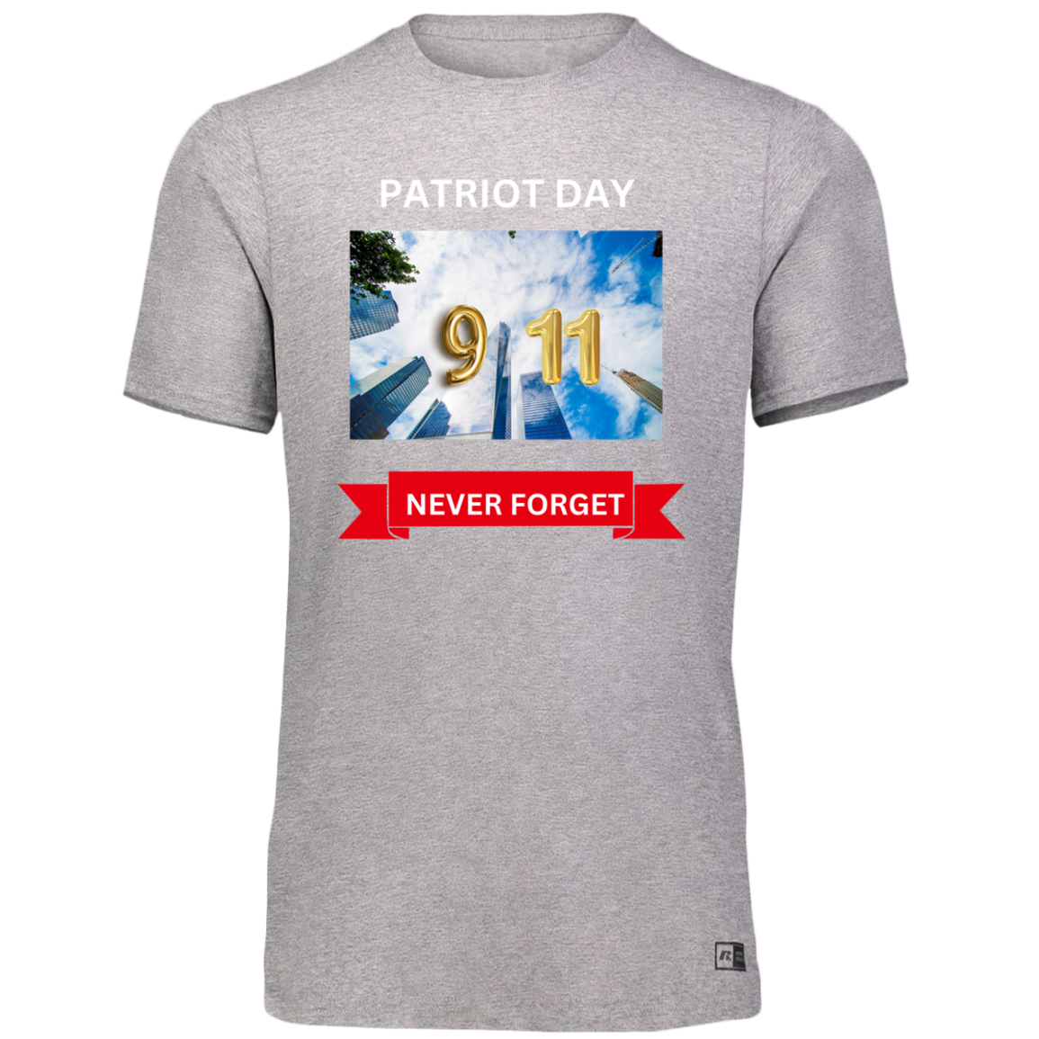 Unisex Dri-Power Tee--Patriot Day-Never Forget