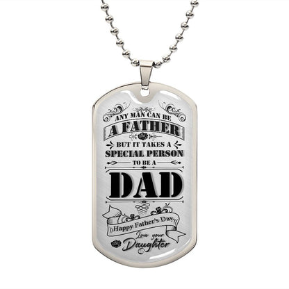 Father's Day Dog Tag