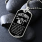 Biker's Prayer Dog Tag