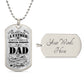 Father's Day Dog Tag