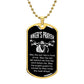 Biker's Prayer Dog Tag