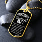 Biker's Prayer Dog Tag