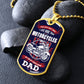 There Aren't Many Things I Love More Than Motorcycles, But One of Them Is Being A Dad--Dog Tag