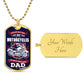 There Aren't Many Things I Love More Than Motorcycles, But One of Them Is Being A Dad--Dog Tag