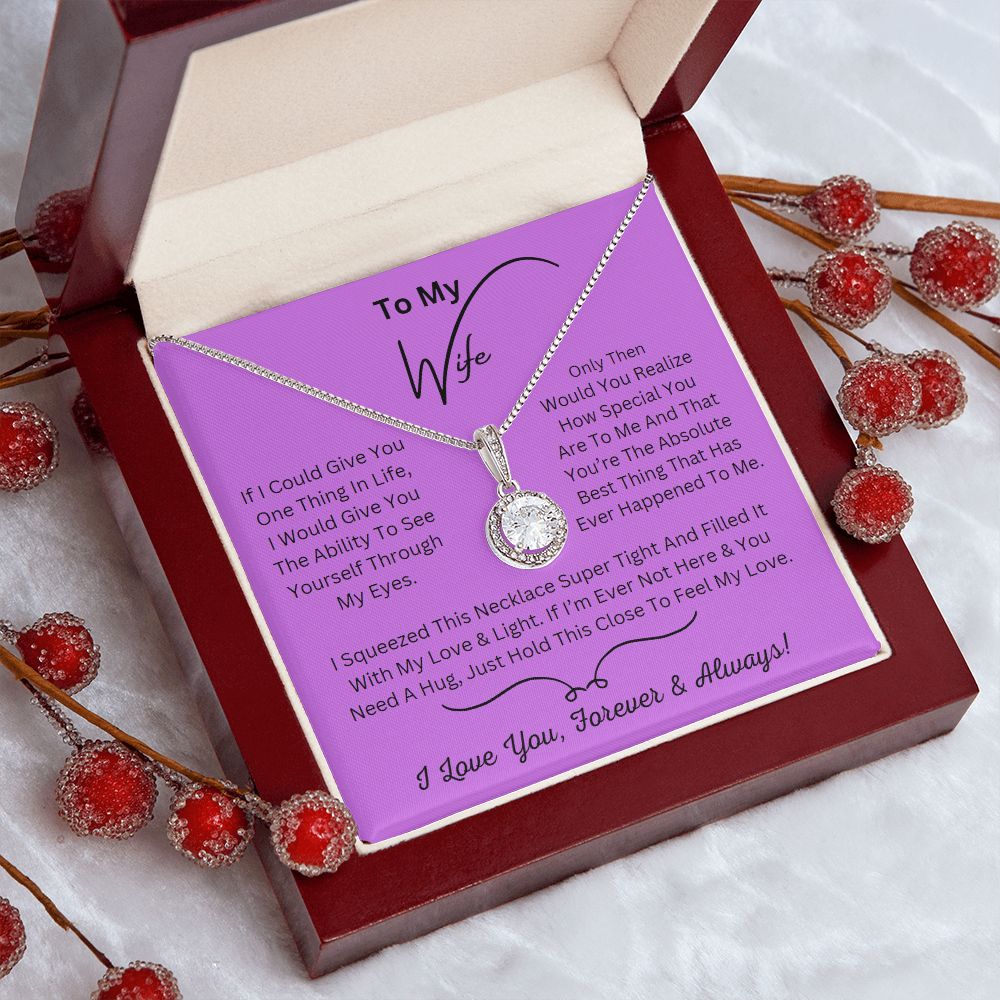 Eternal Hope Necklace, Wife Gift, Mother's Day Gift, Wife Necklace, Mother's Day Gift From Husband, Mother’s Day Gift From Spouse, Wife Birthday Gift, Just Because Gift to Wife, Birthday Gift, Anniversary Gift
