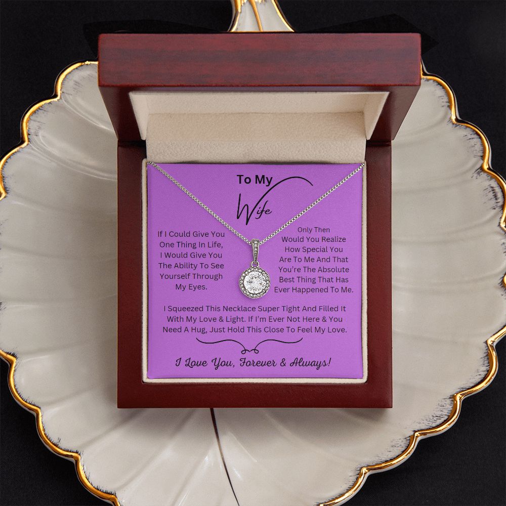 Eternal Hope Necklace, Wife Gift, Mother's Day Gift, Wife Necklace, Mother's Day Gift From Husband, Mother’s Day Gift From Spouse, Wife Birthday Gift, Just Because Gift to Wife, Birthday Gift, Anniversary Gift