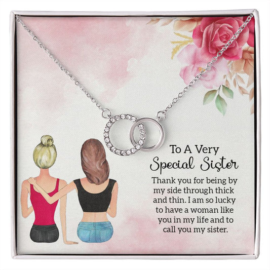 Perfect Pair Necklace is a beautiful representation of togetherness for that Special Someone. Great Valentine's Gift, Birthday Gift, Special Occasion.