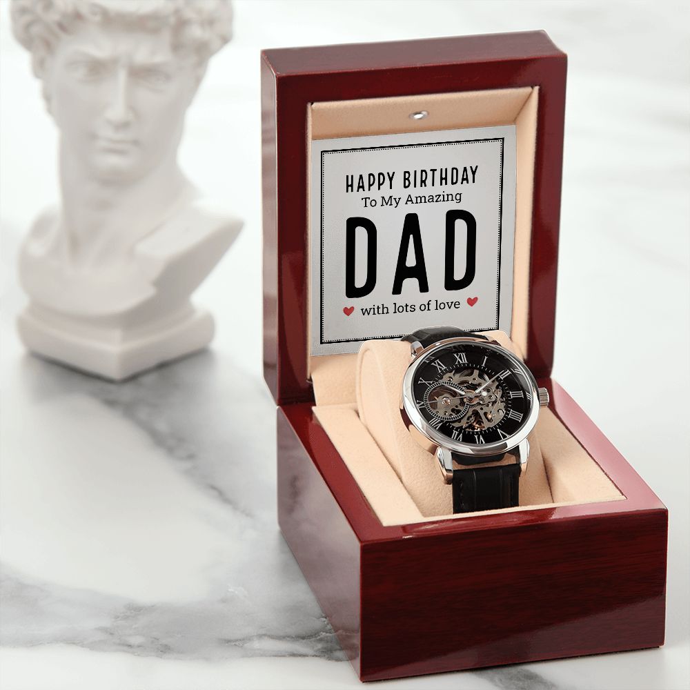 Men's Openwork Watch +MC