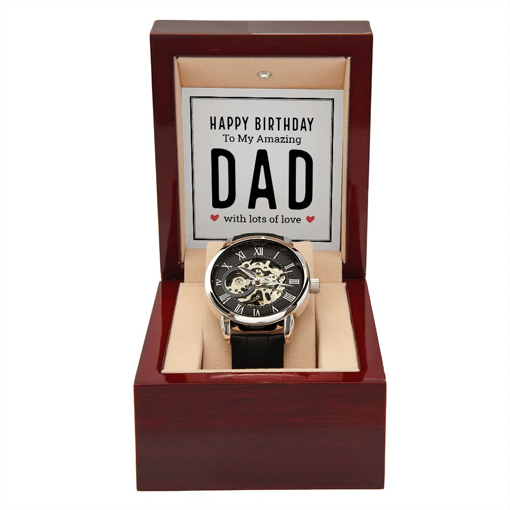 Men's Openwork Watch +MC