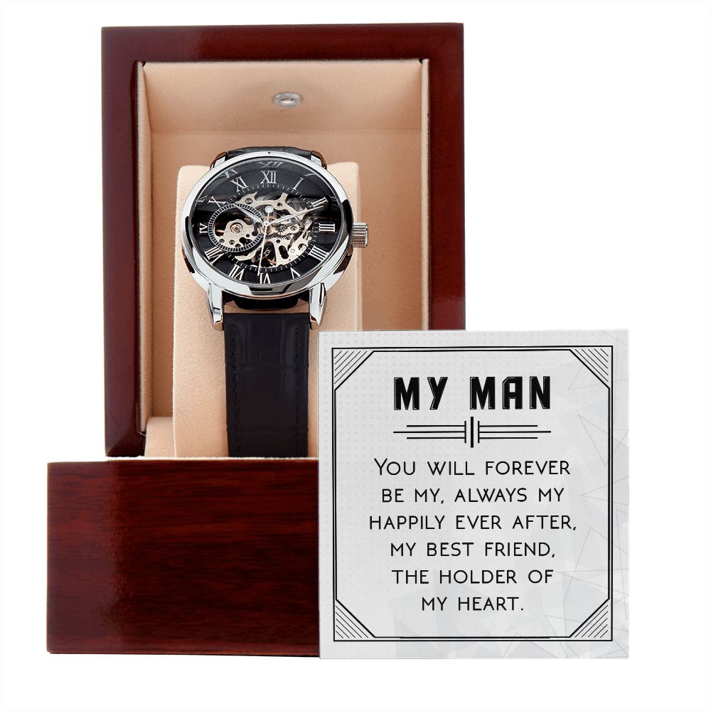 Men's Openwork Watch + MC