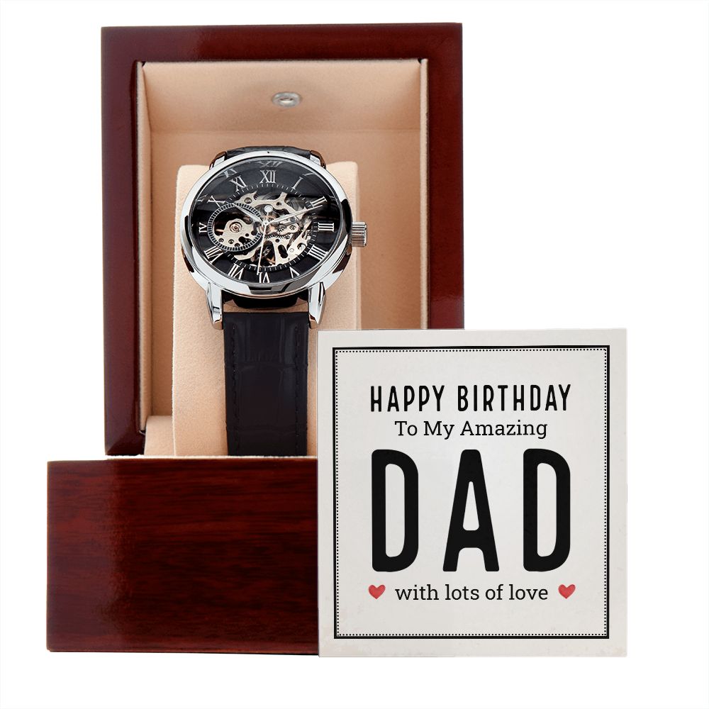 Men's Openwork Watch +MC