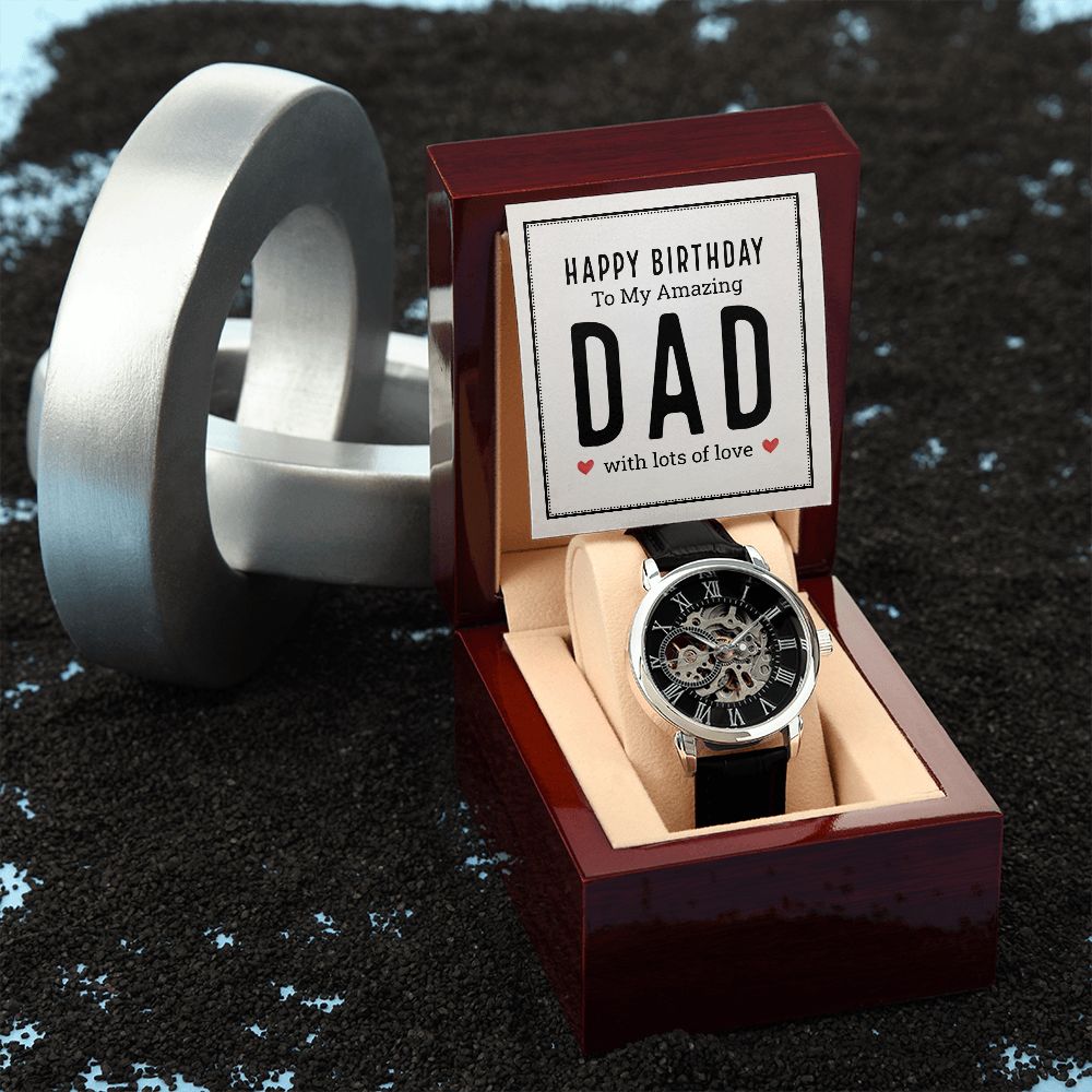 Men's Openwork Watch +MC