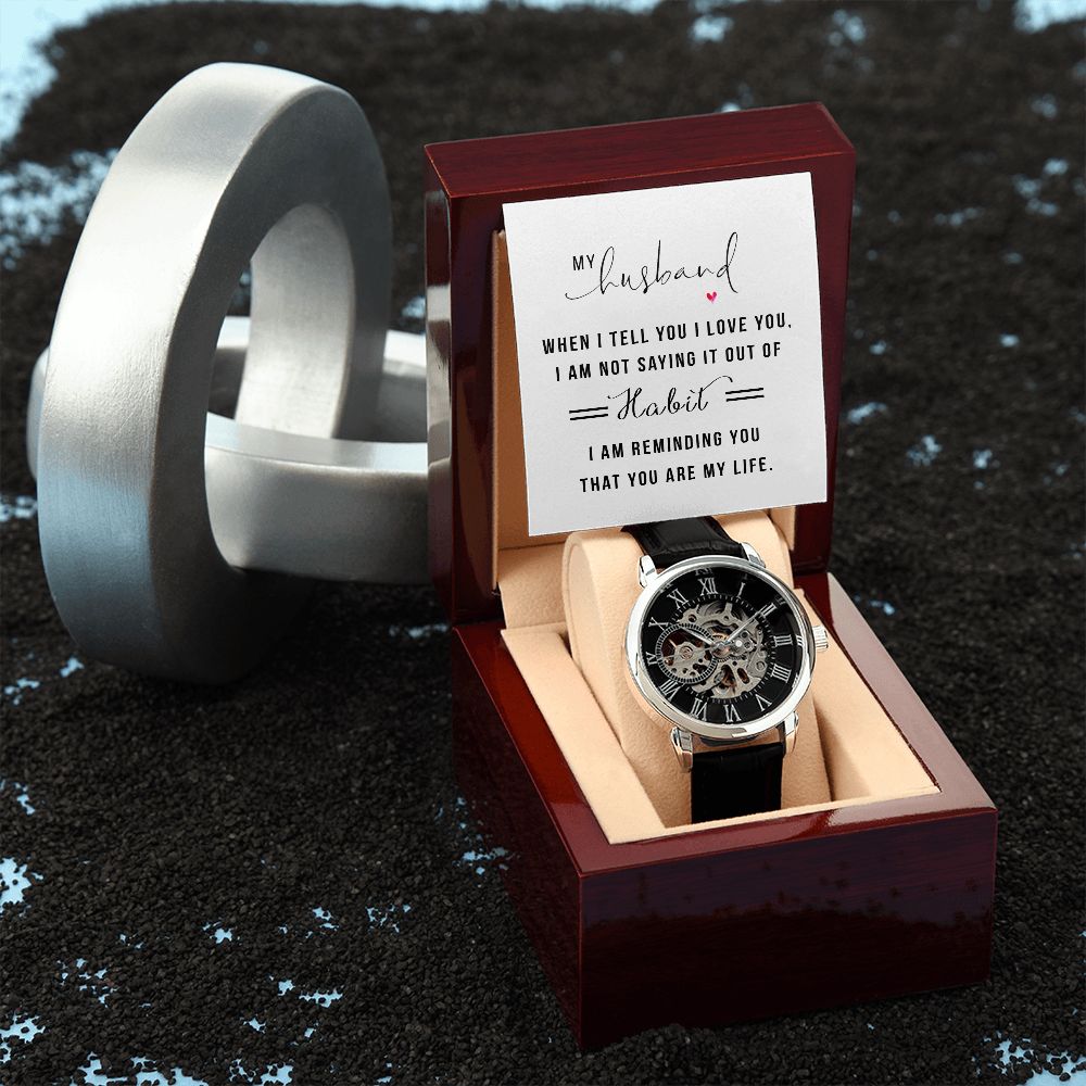Men's Openwork Watch + MC