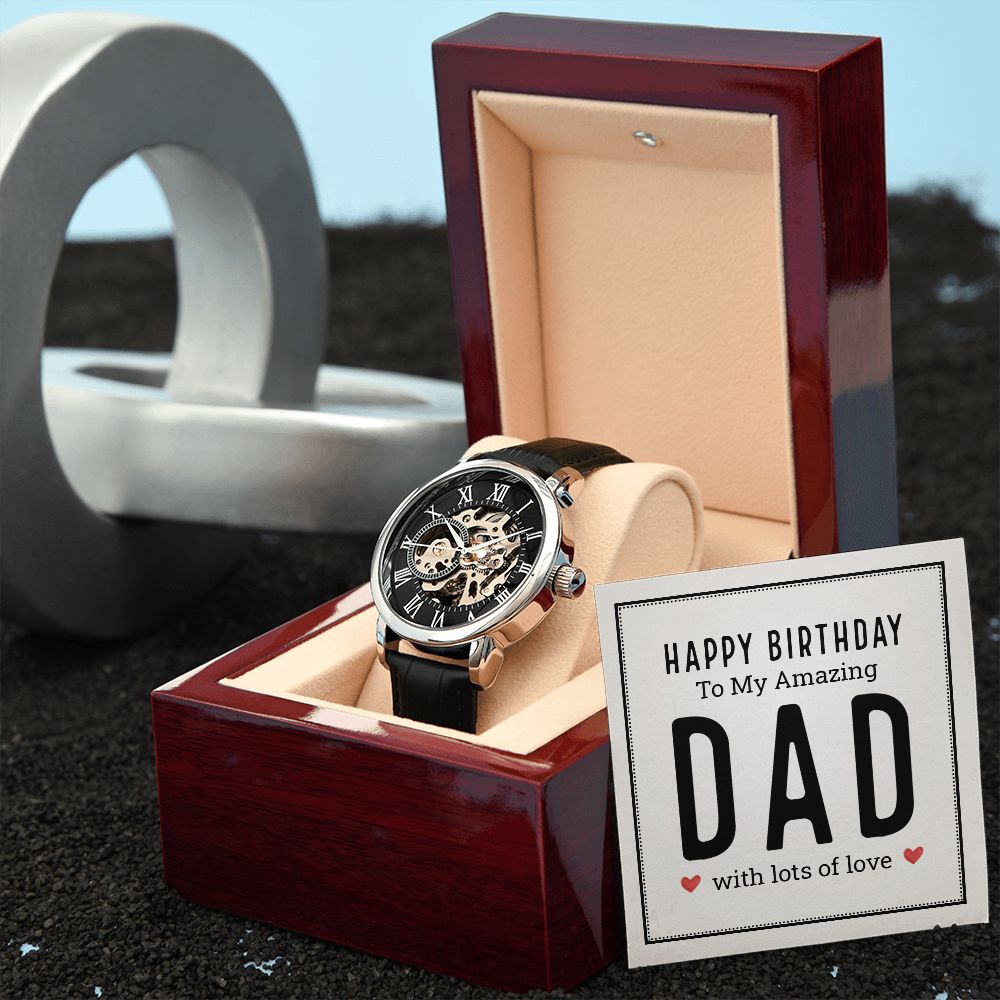 Men's Openwork Watch +MC