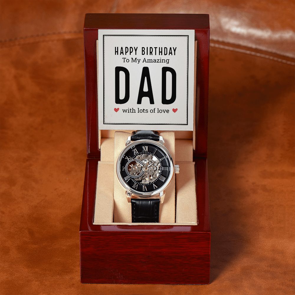 Men's Openwork Watch +MC