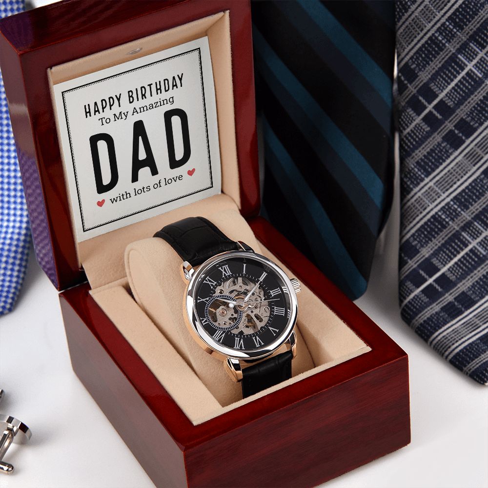 Men's Openwork Watch +MC