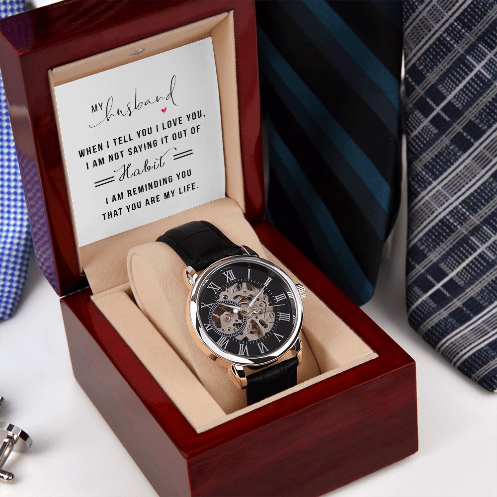 Men's Openwork Watch + MC