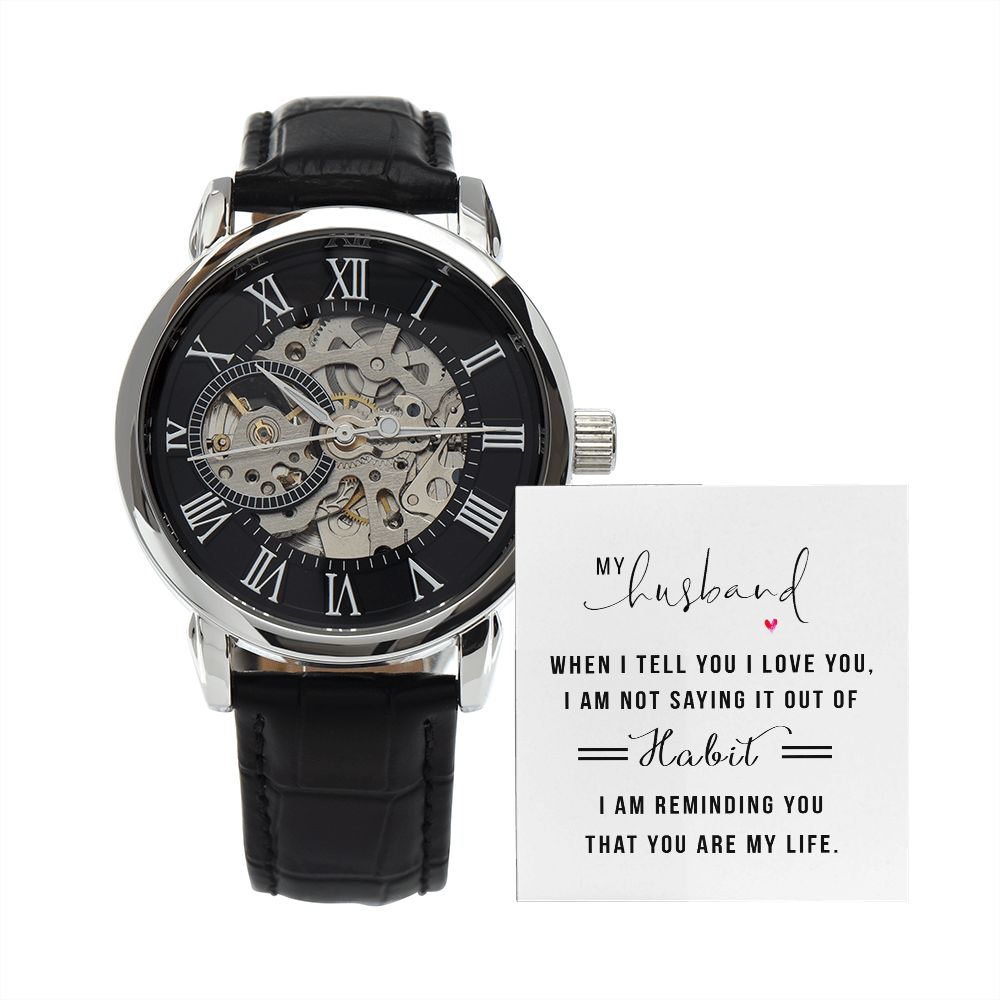 Men's Openwork Watch + MC