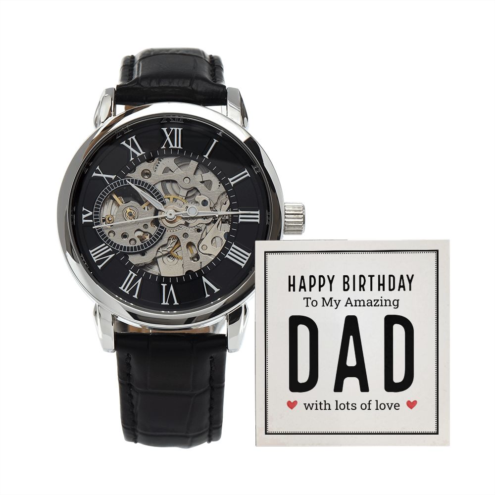 Men's Openwork Watch +MC