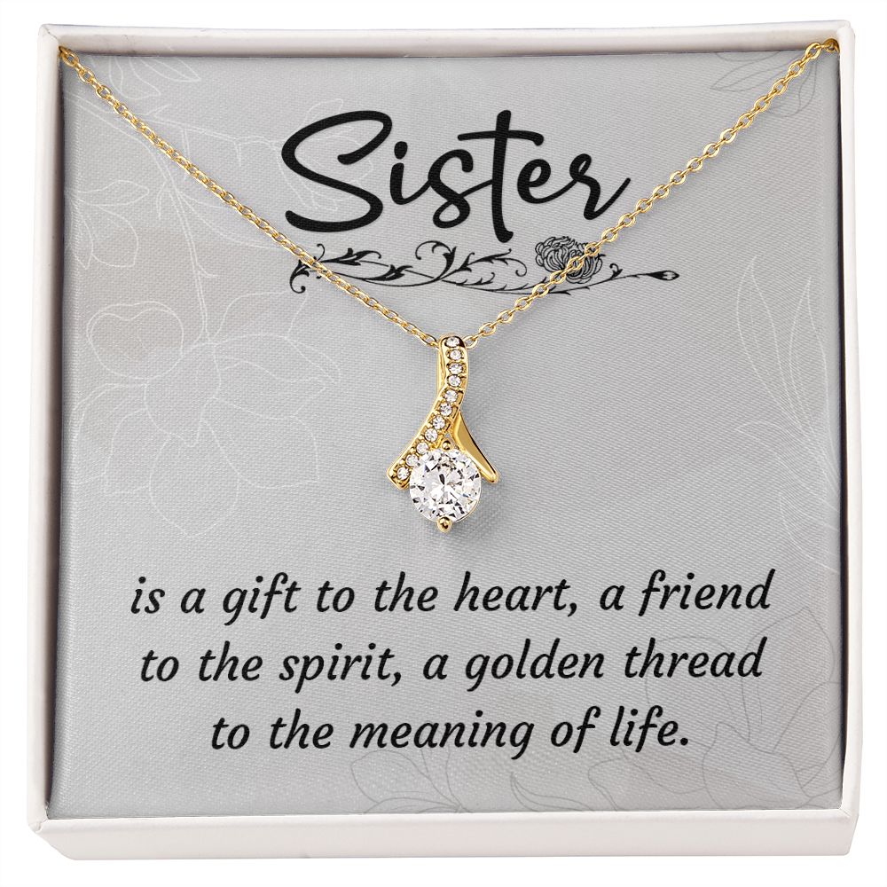 Alluring Beauty necklace (Yellow & White Gold Variants)
