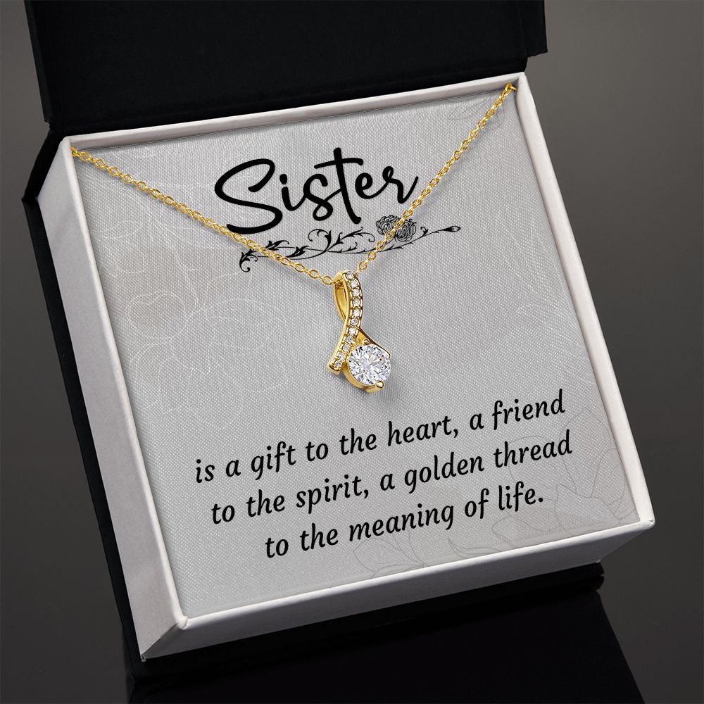 Alluring Beauty necklace (Yellow & White Gold Variants)