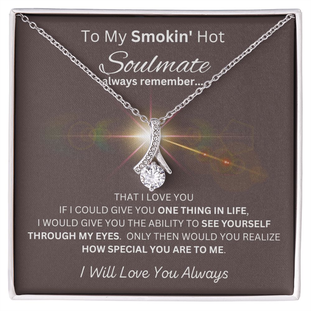 Mother's Day Gift, Wife Gift,  Soulmate Necklace,  Mother's Day Gift From Husband, Mother’s Day Gift From Spouse, Wife Birthday Gift, Soulmate Birthday Gift, Just Because Gift to Soulmate, Birthday Gift, Anniversary Gift