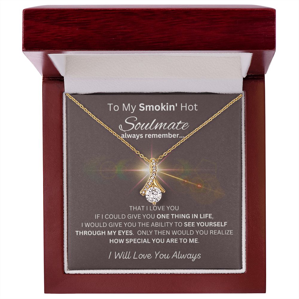 Mother's Day Gift, Wife Gift,  Soulmate Necklace,  Mother's Day Gift From Husband, Mother’s Day Gift From Spouse, Wife Birthday Gift, Soulmate Birthday Gift, Just Because Gift to Soulmate, Birthday Gift, Anniversary Gift