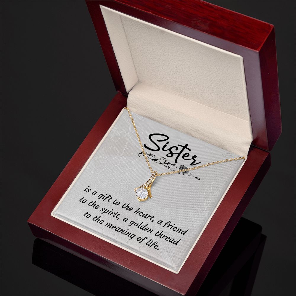 Alluring Beauty necklace (Yellow & White Gold Variants)