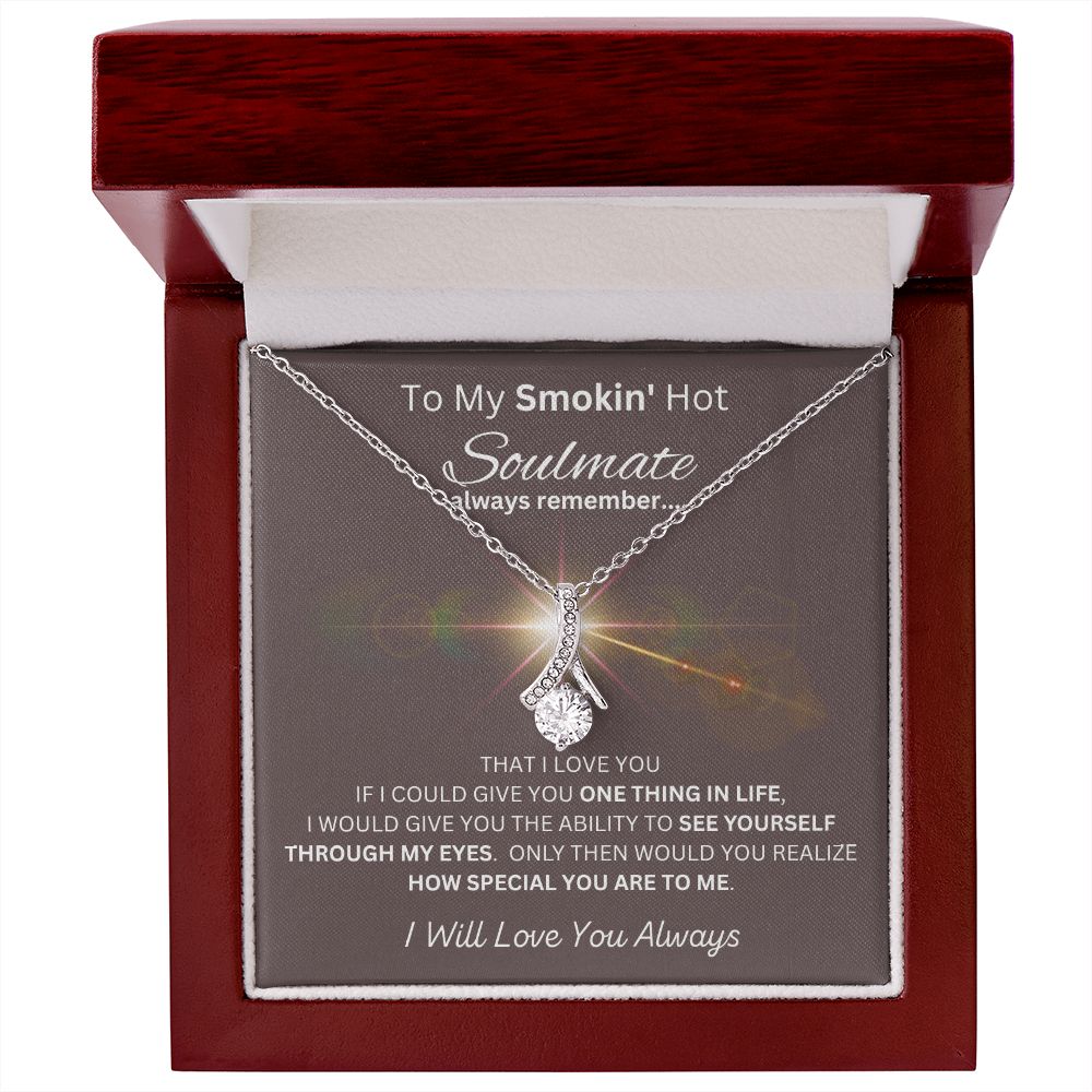 Mother's Day Gift, Wife Gift,  Soulmate Necklace,  Mother's Day Gift From Husband, Mother’s Day Gift From Spouse, Wife Birthday Gift, Soulmate Birthday Gift, Just Because Gift to Soulmate, Birthday Gift, Anniversary Gift