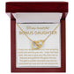 Interlocking Hearts to Bonus Daughter, Daughter-in-Law, Grandaughter, Birthday gift, just because, xmas gift